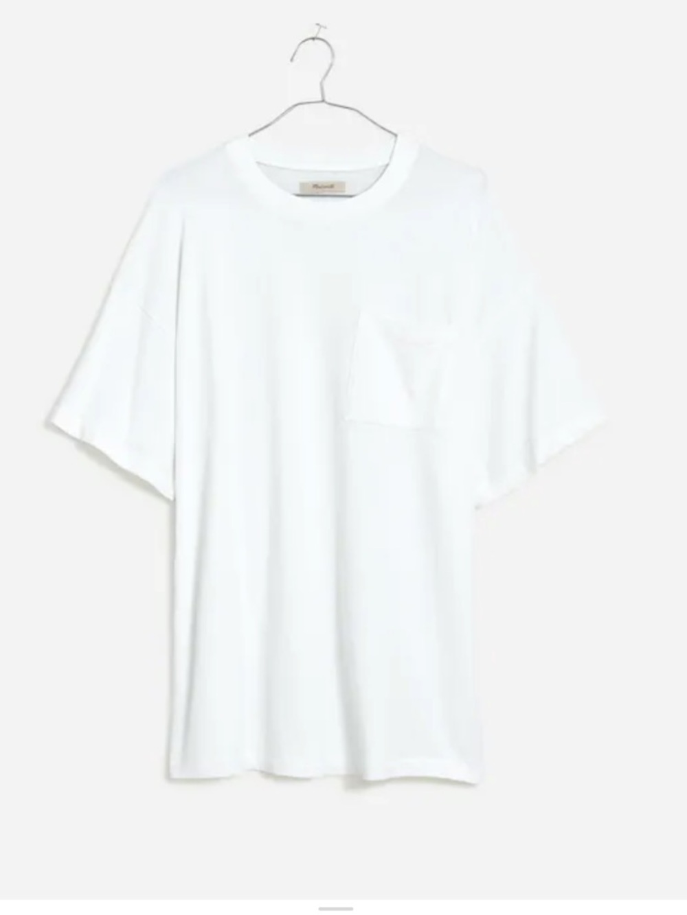Garment Dyed Oversized Pocket Tee - Madewell